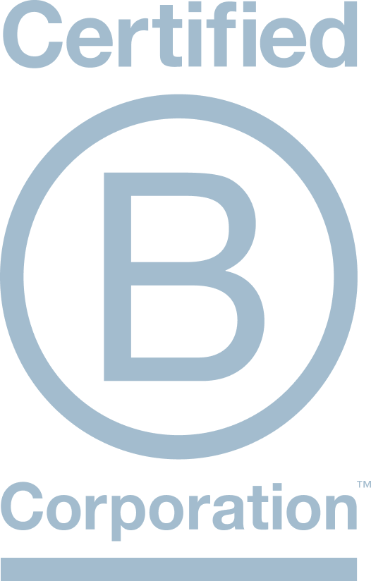 B Certified Logo - Blue • Better Green